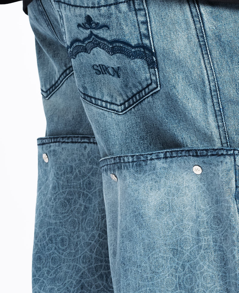 JALI DETATCHABLE DENIM - craft detail 2
