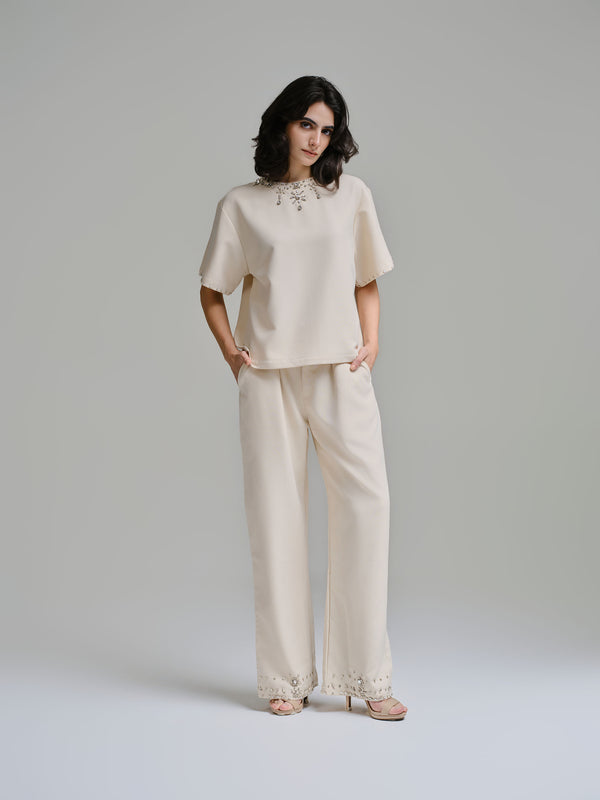 JANNAT CO-ORD SET (TOP & PANTS)