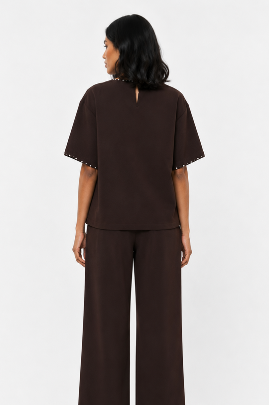 AMANAT CO-ORD SET ( TOP & PANTS)