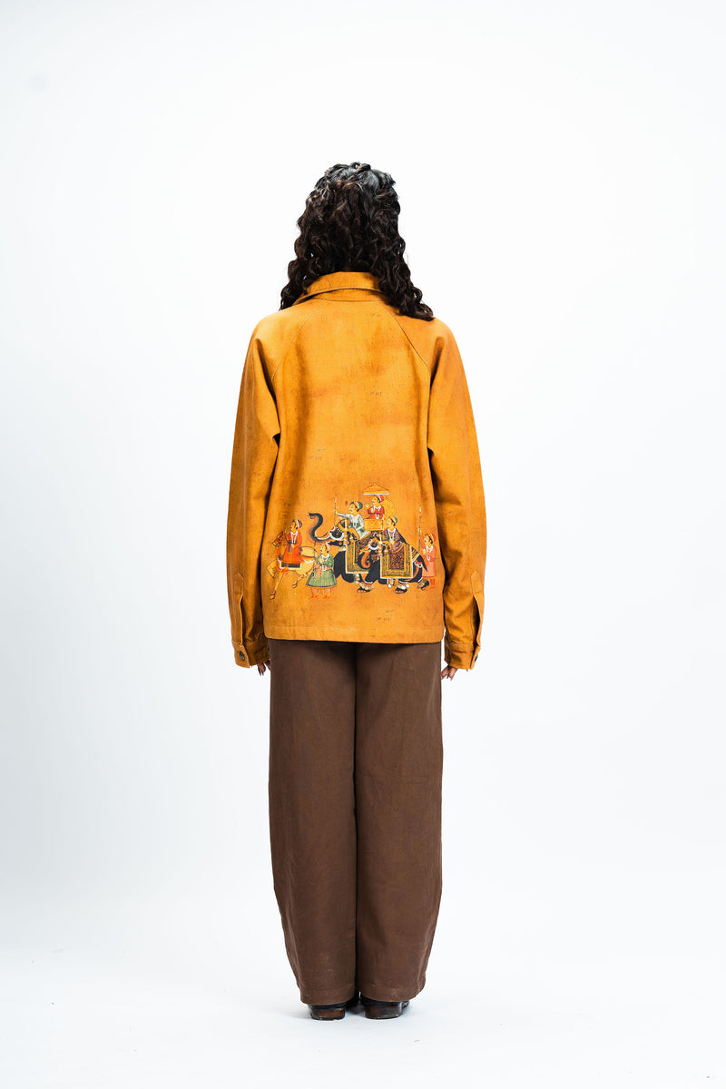 PALKI CANVAS JACKET - craft detail 1