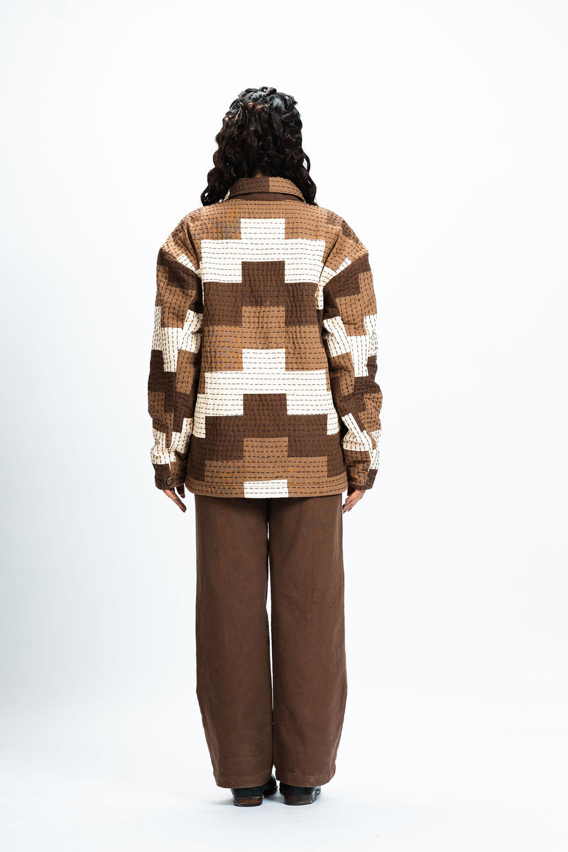 BAOLI - STEPWELL PANTS - craft detail 1