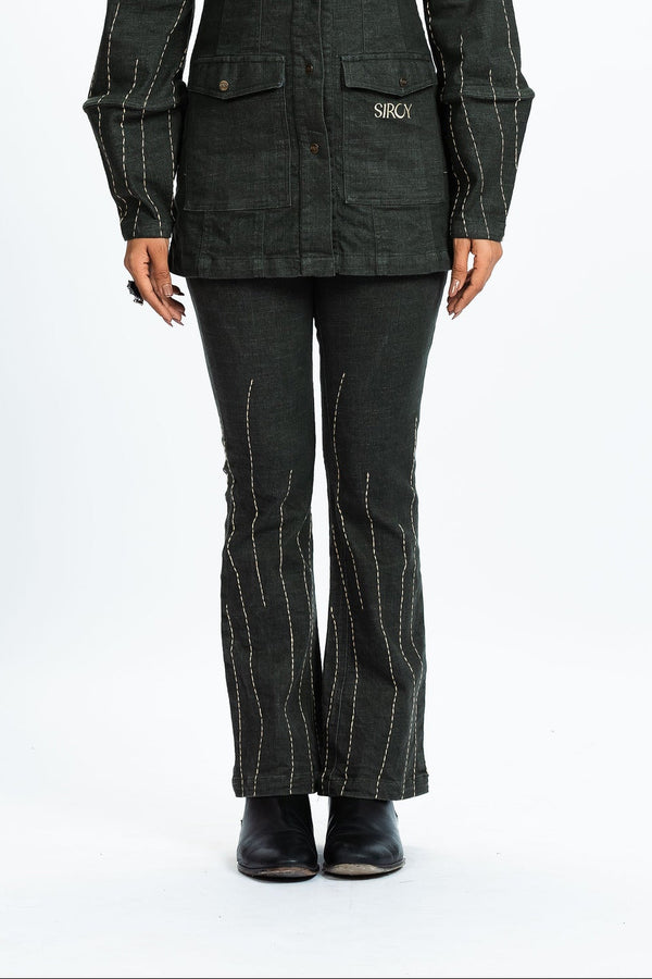 DORA DUNES BELL BOTTOM JEANS