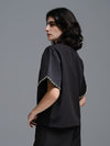 KHAMOSHI CORD-SET (TOP & PANTS)