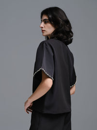 KHAMOSHI CORD-SET (TOP & PANTS)